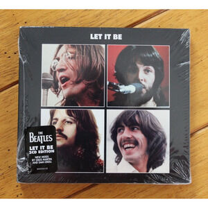 THE BEATLES LET IT BE [NEW CD] SEALED 2 DISC SET HYPE STICKER 2021 CAPITOL